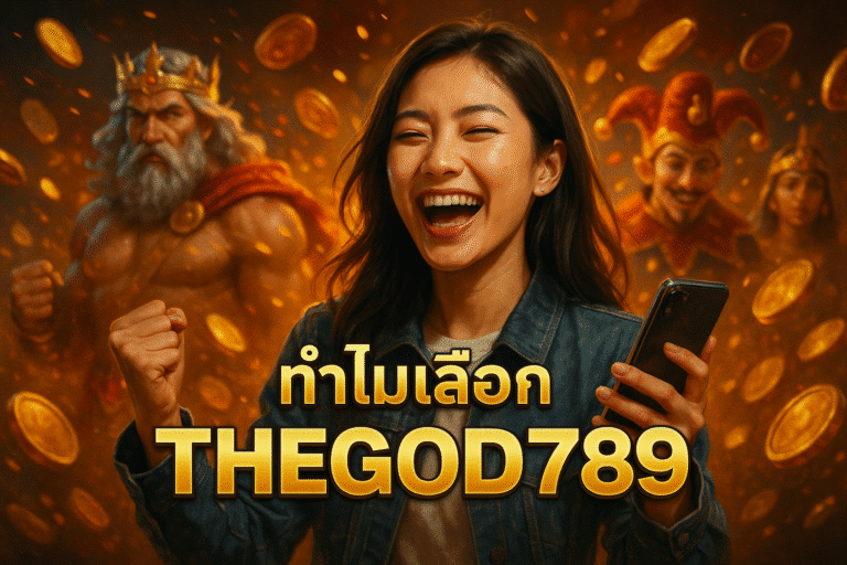 ทำไมเลือก THEGOD789 มากกว่าเว็บเอเย่นต์