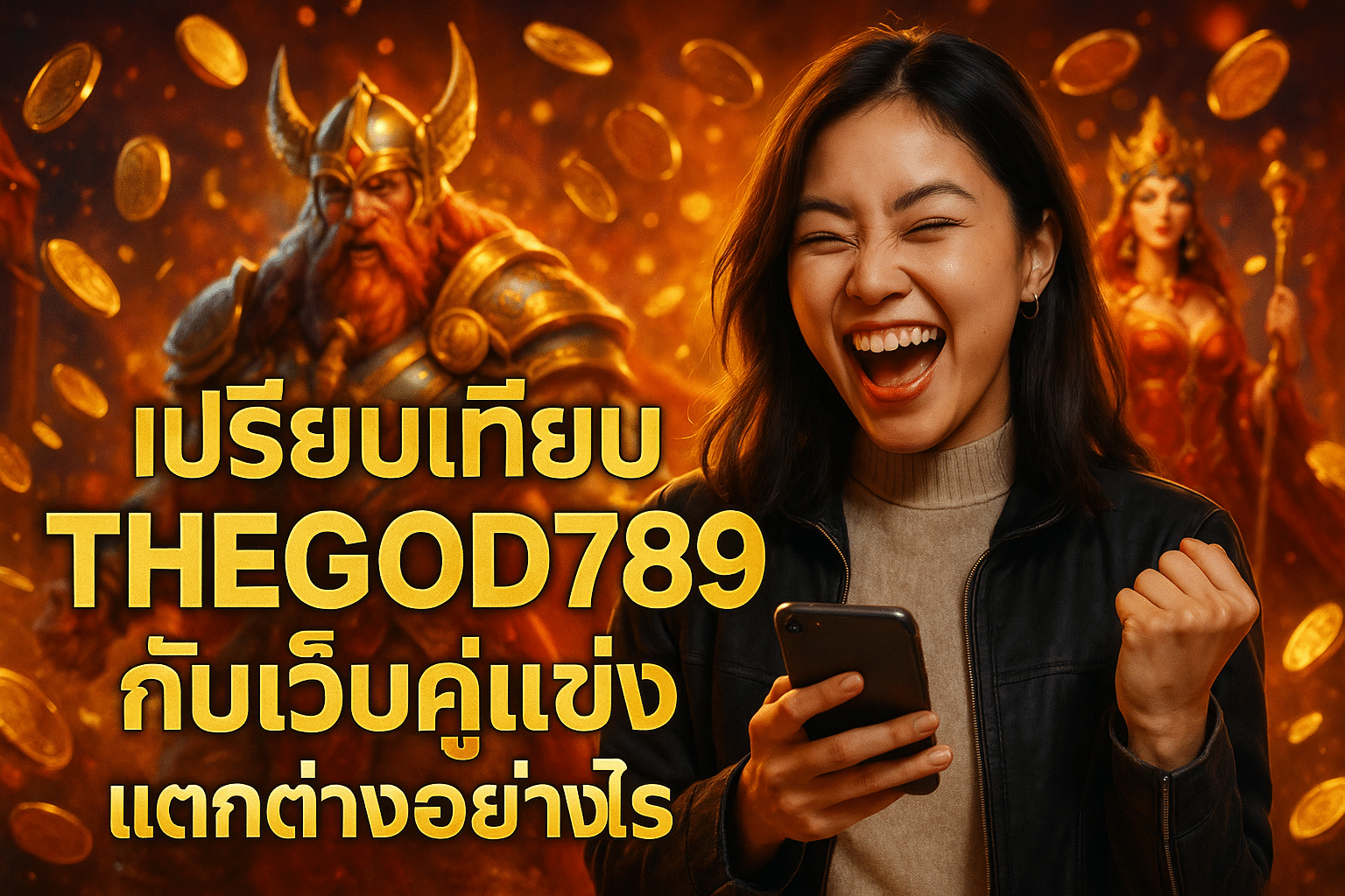 เปรียบเทียบ THEGOD789 กับเว็บคู่แข่ง แตกต่างอย่างไร