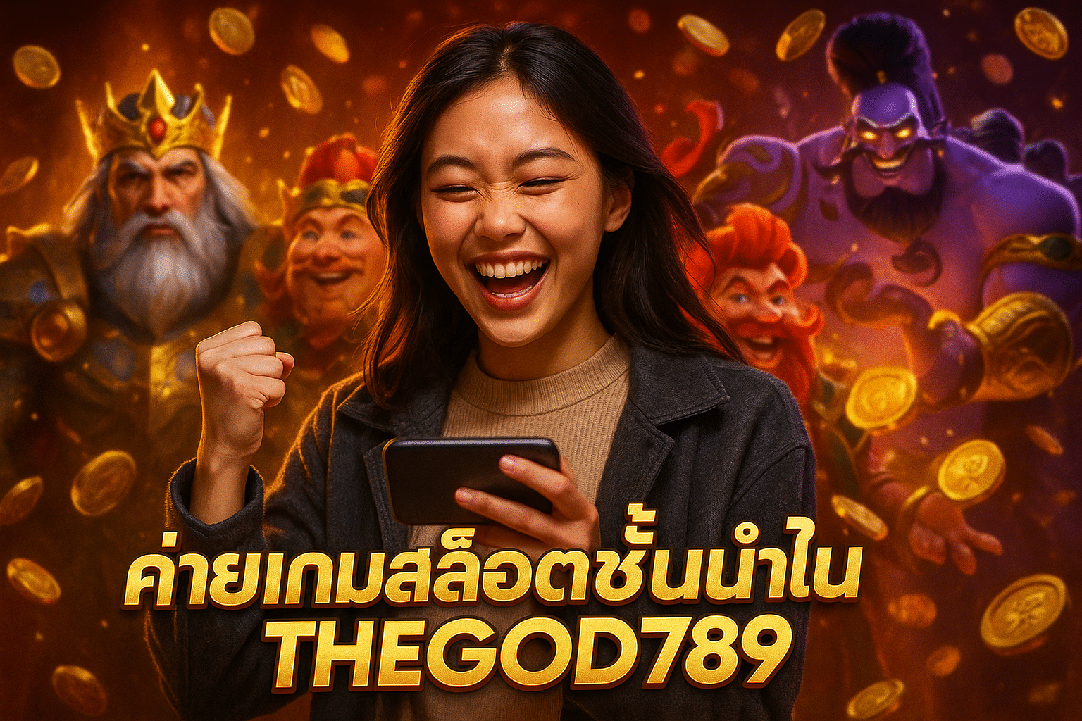 ค่ายเกมสล็อตชั้นนำใน THEGOD789 รวมไว้ครบ