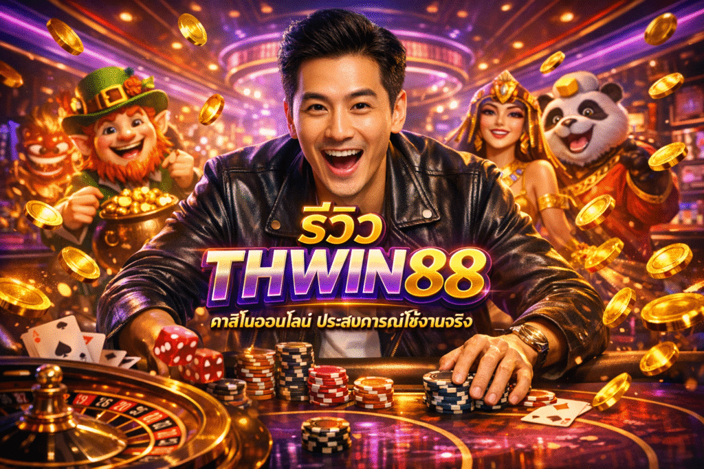 รีวิว THWIN88 คาสิโนออนไลน์ ประสบการณ์ใช้งานจริง
