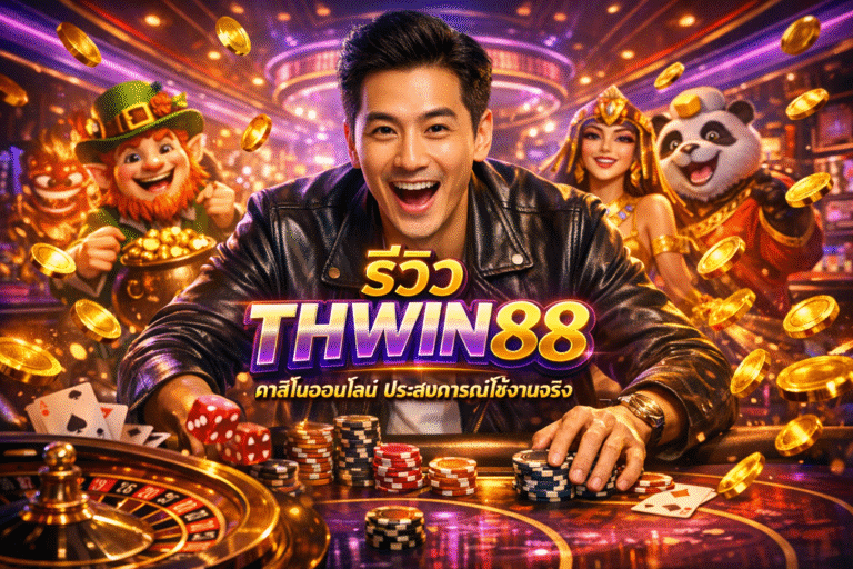 รีวิว THWIN88 คาสิโนออนไลน์ ประสบการณ์ใช้งานจริง