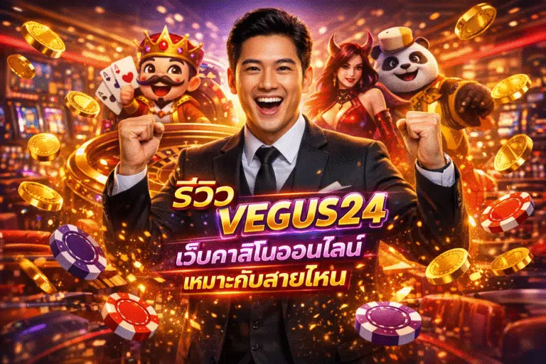 รีวิว VEGUS24 เว็บคาสิโนออนไลน์ เหมาะกับสายไหน